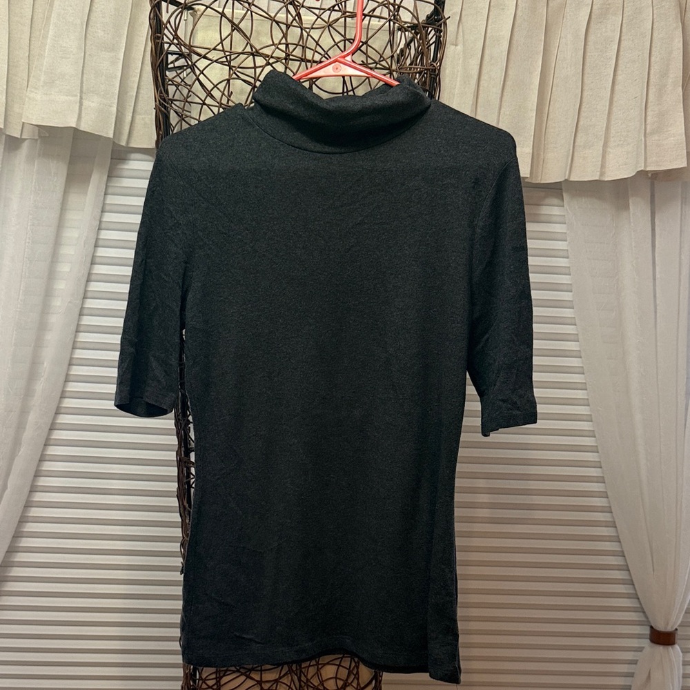 Mossimo Supply Co. Charcoal Knit Top